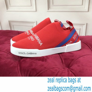 Dolce  &  Gabbana Slip On Sneakers with Logo 03 2021